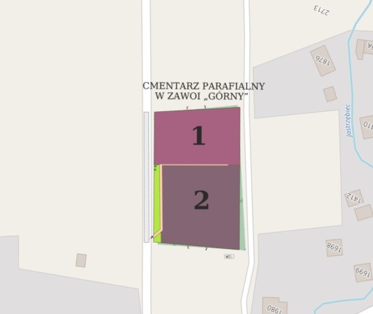 Obraz przedstawiający Cmentarz Mały Górny