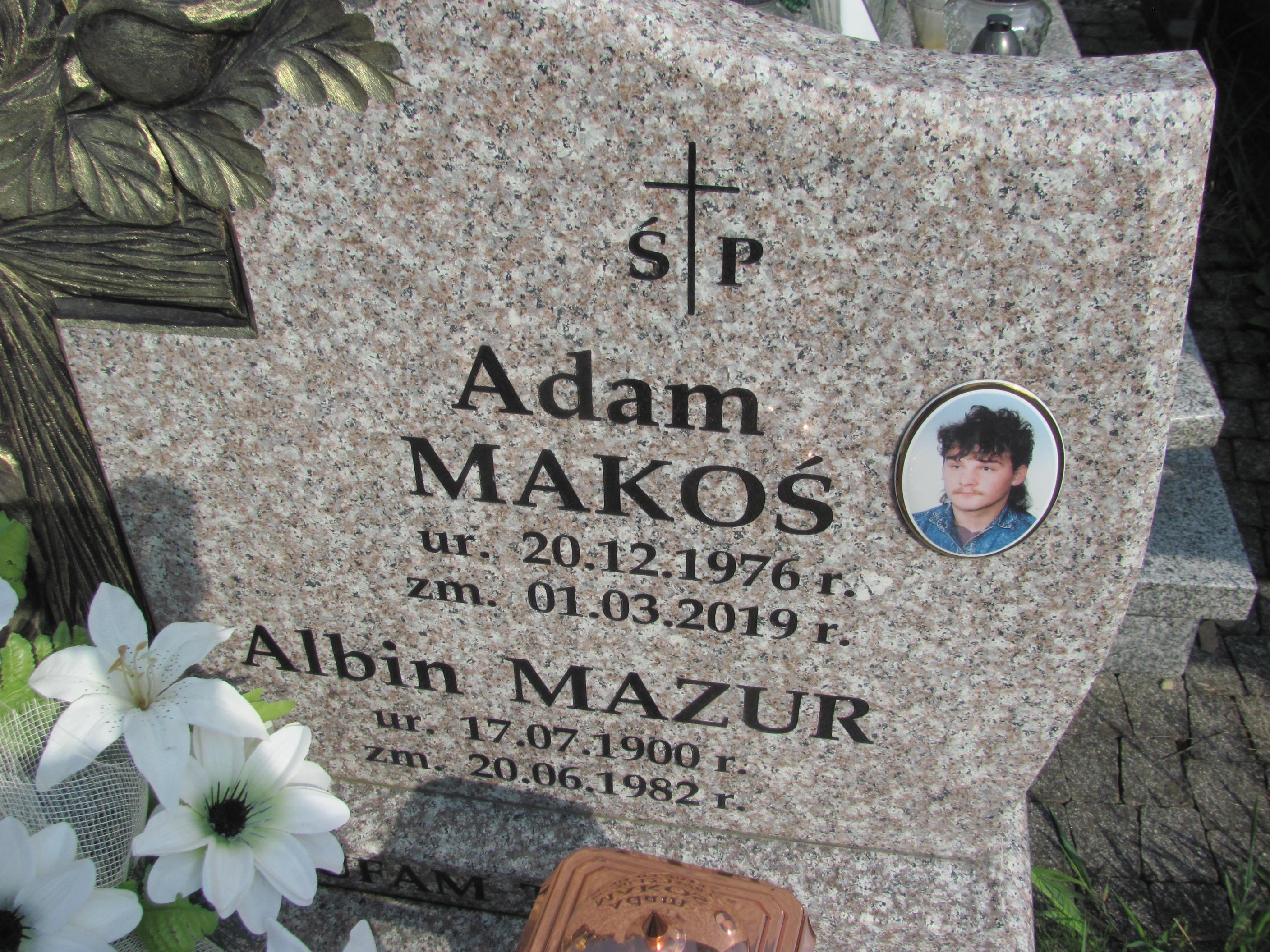 Adam Makoś 1976 Zawoja - Grobonet - Wyszukiwarka osób pochowanych