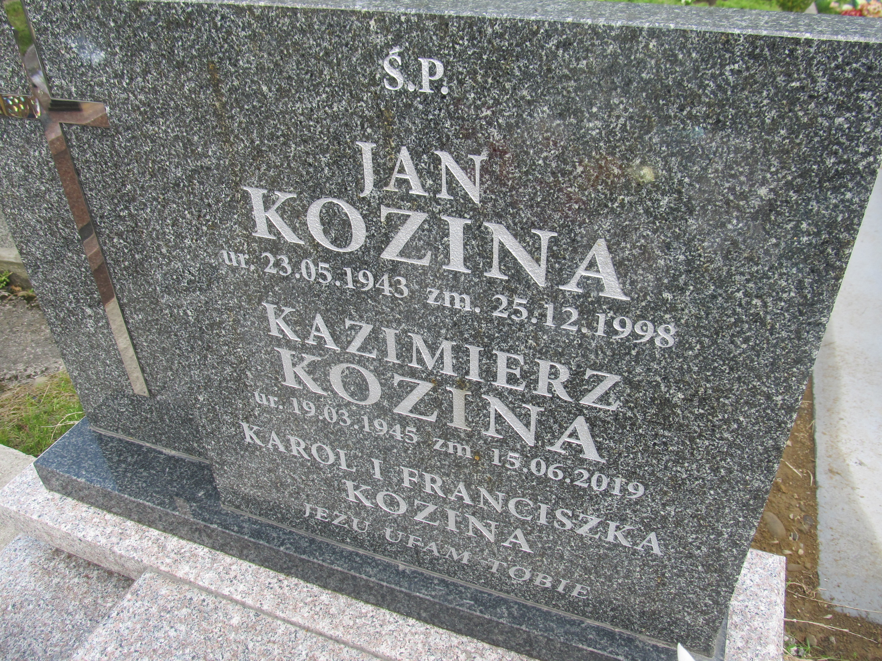 Karol Kozina Zawoja - Grobonet - Wyszukiwarka osób pochowanych