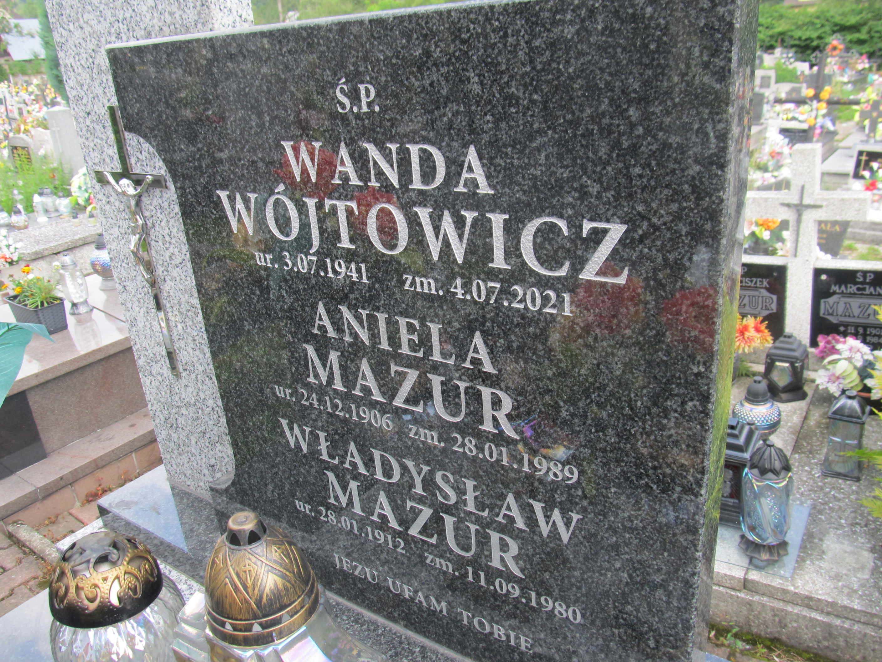 Wanda Wójtowicz 1941 Zawoja - Grobonet - Wyszukiwarka osób pochowanych