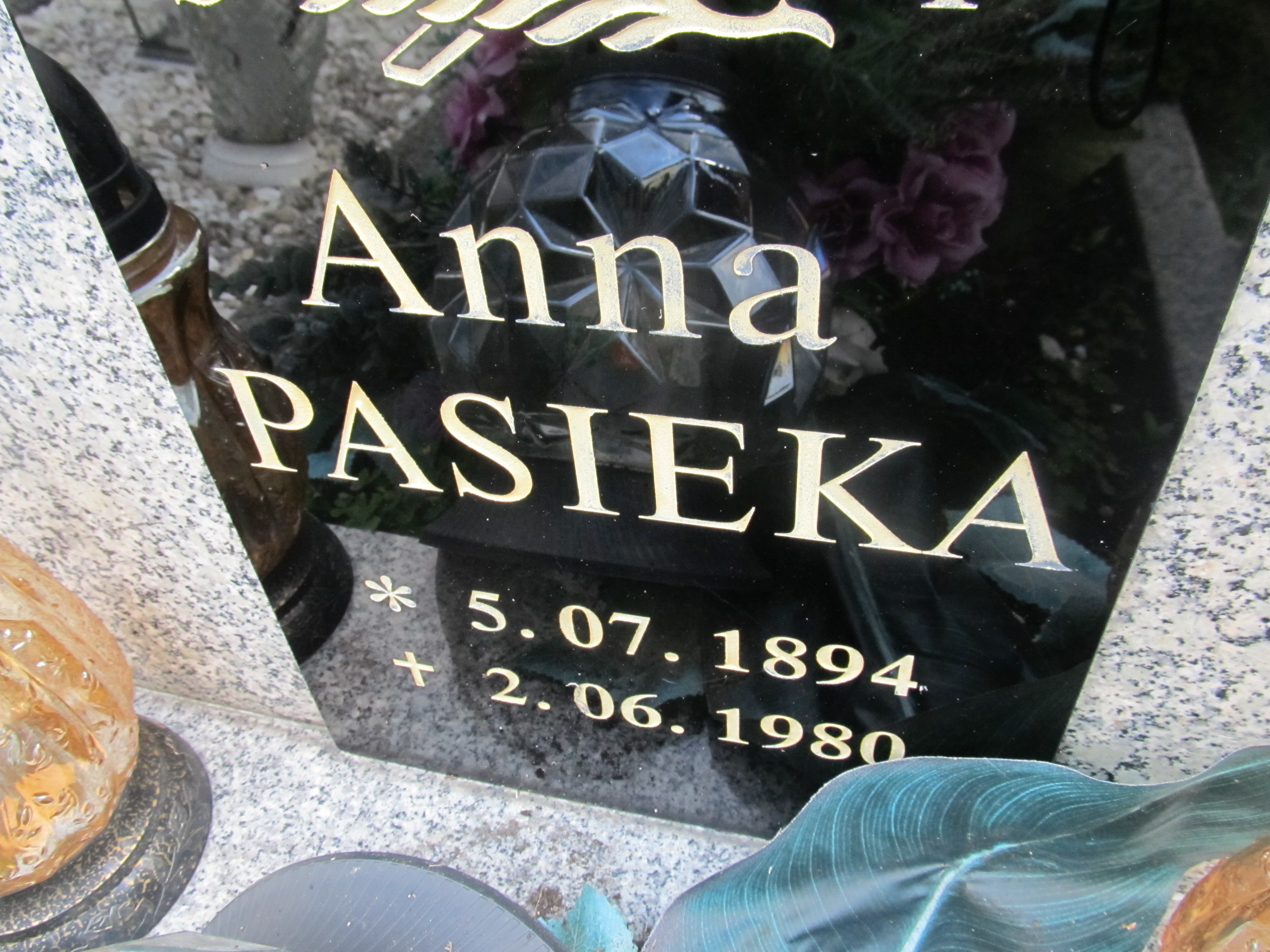 Anna Pasieka 1894 Zawoja - Grobonet - Wyszukiwarka osób pochowanych