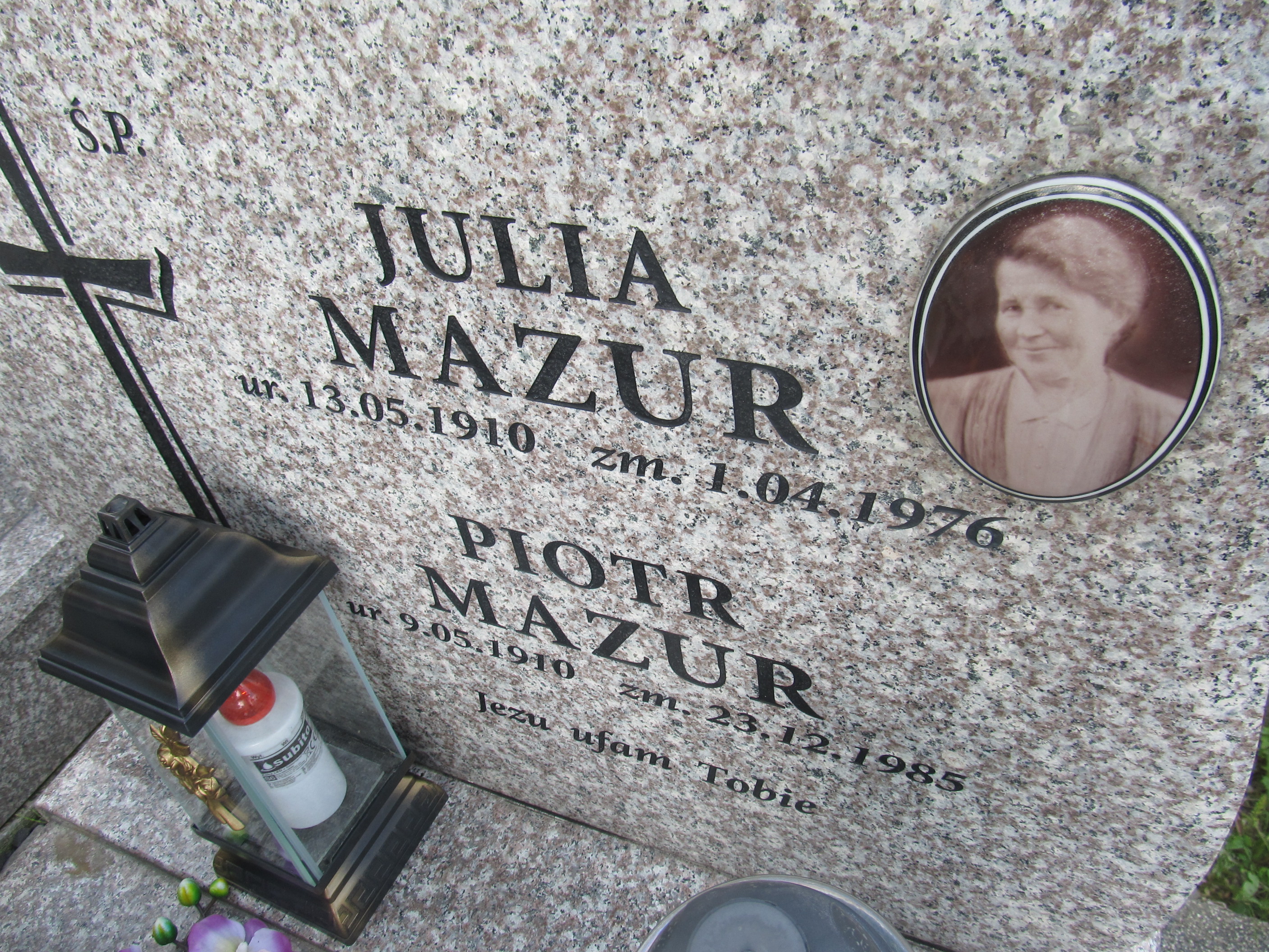 Julia Mazur 1910 Zawoja - Grobonet - Wyszukiwarka osób pochowanych