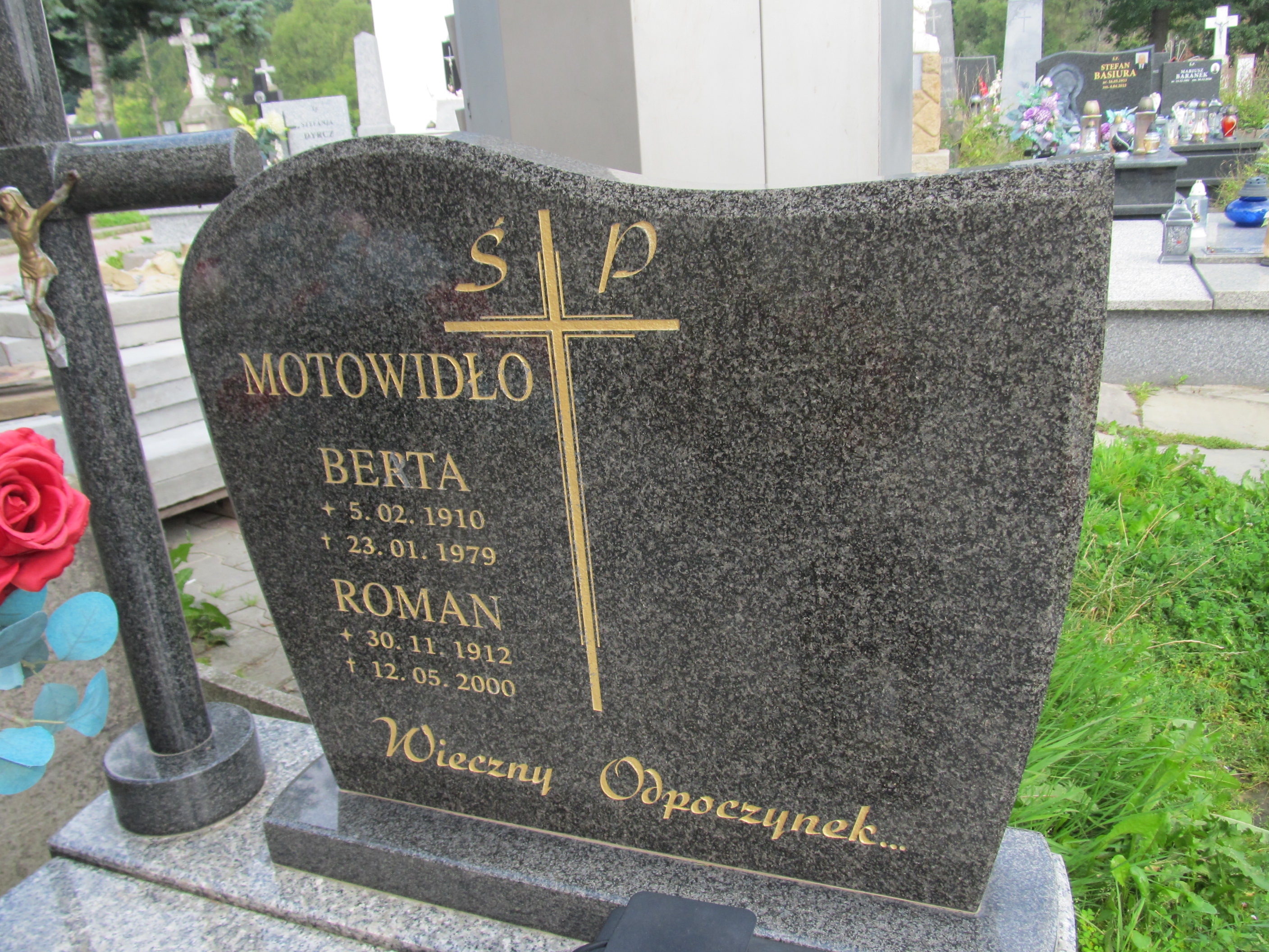 Berta Motowidło 1910 Zawoja - Grobonet - Wyszukiwarka osób pochowanych