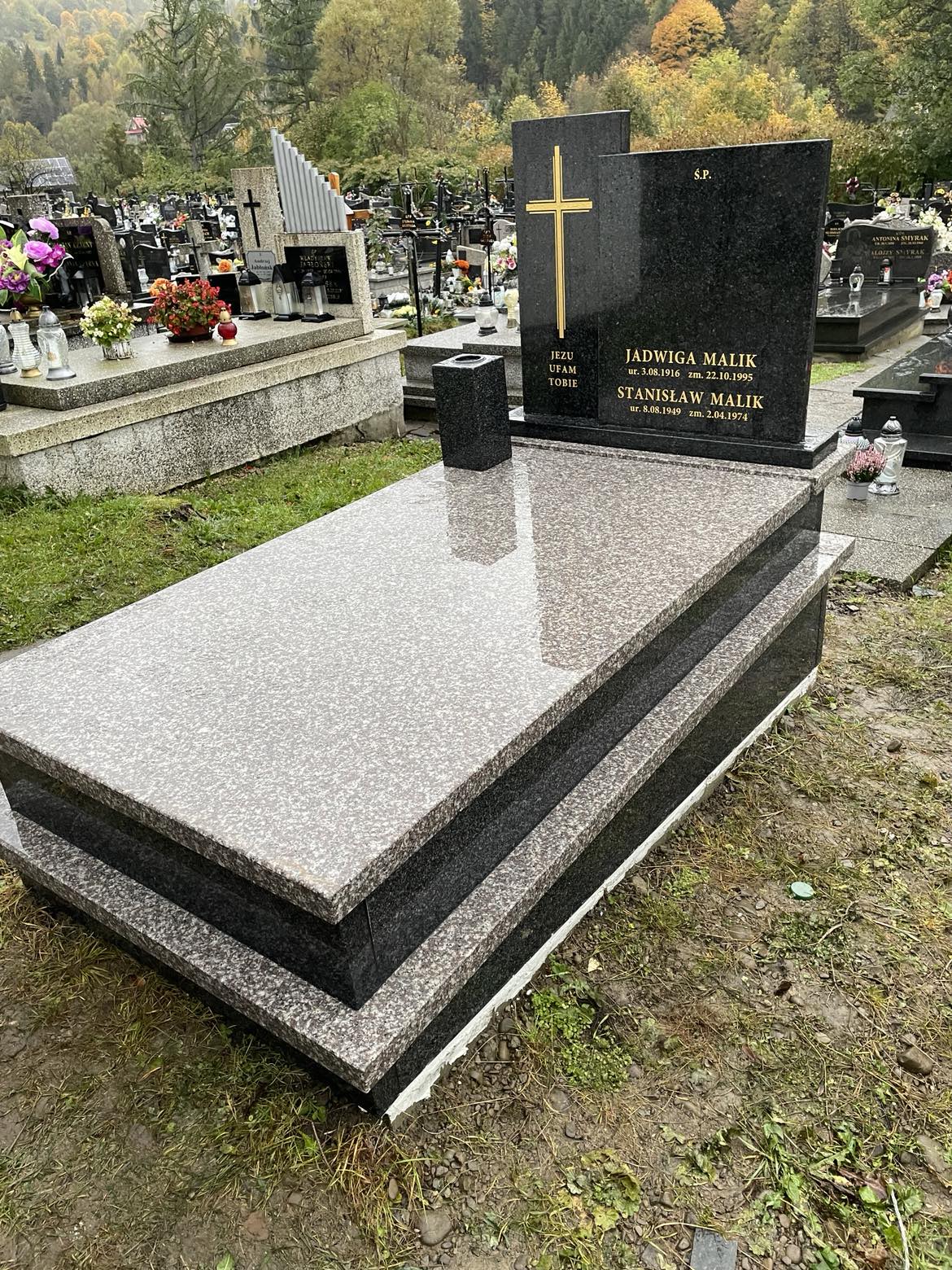 Grób Stanisław Malik