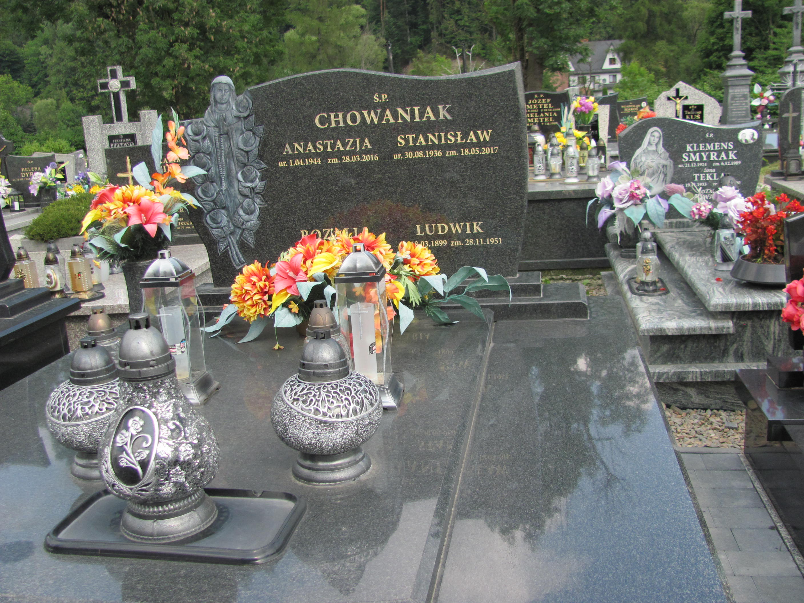 Grób Rozalia Chowaniak