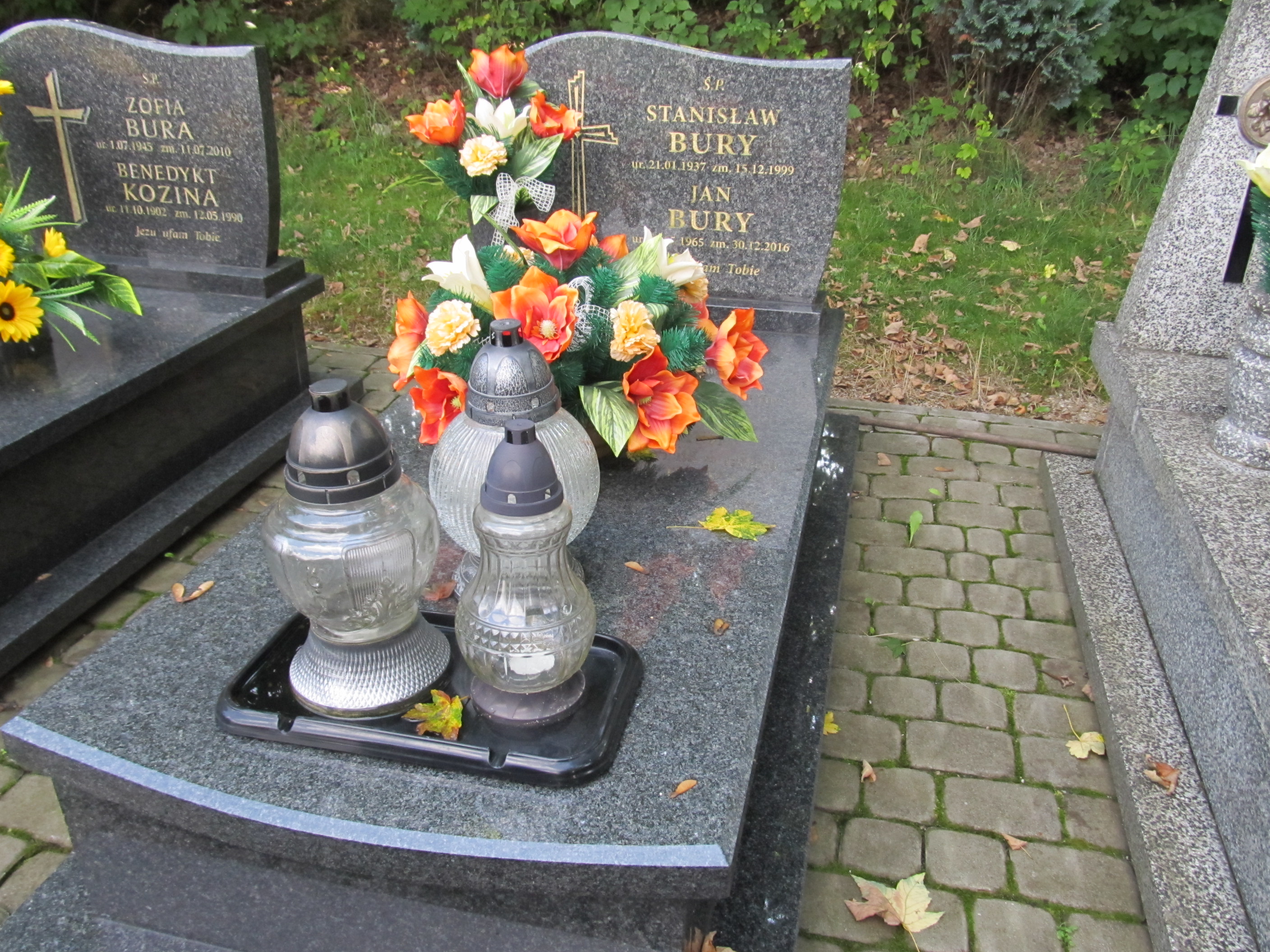 Grób Stanisław Bury 
