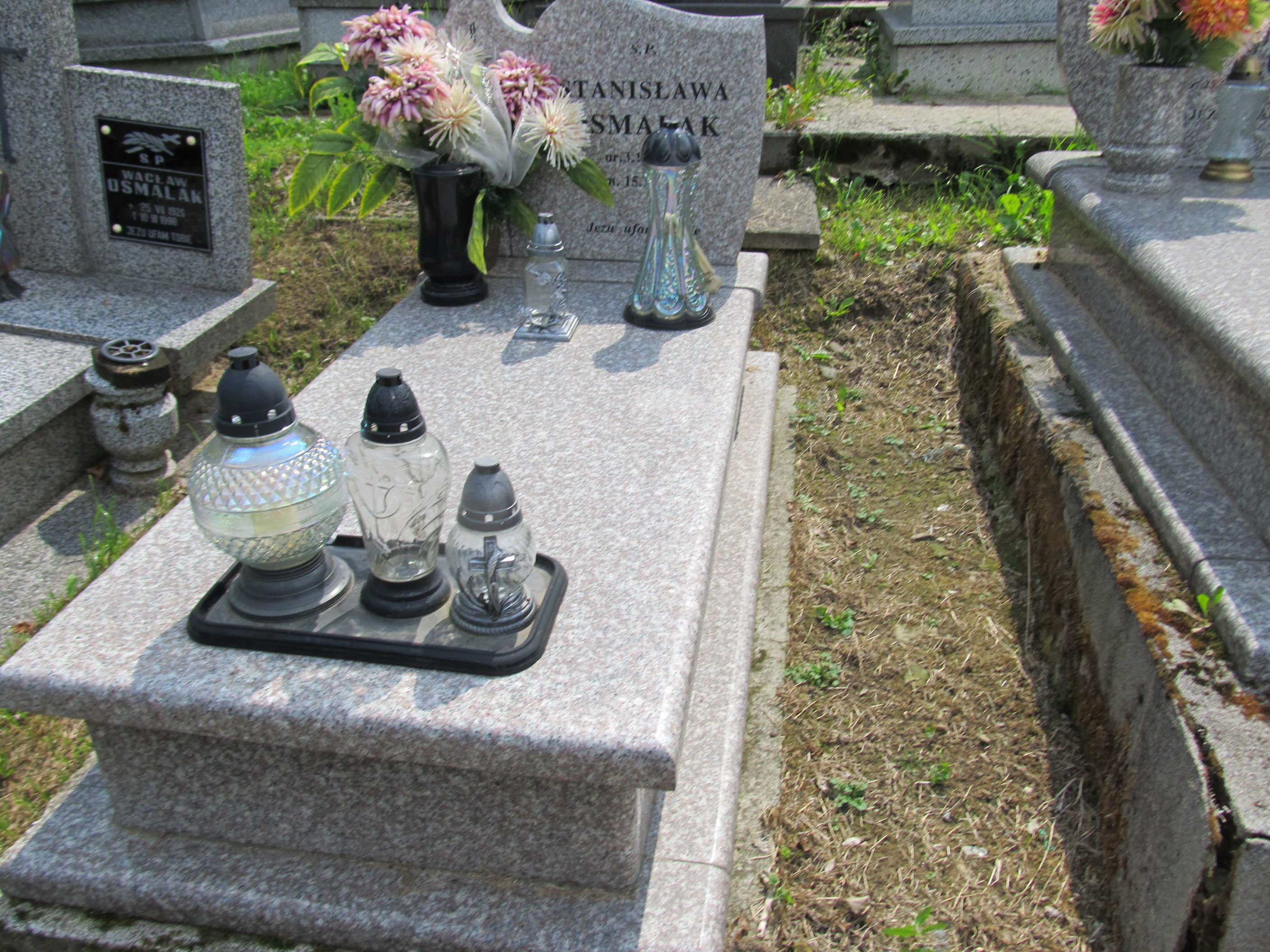 Grób Stanisława Osmalak