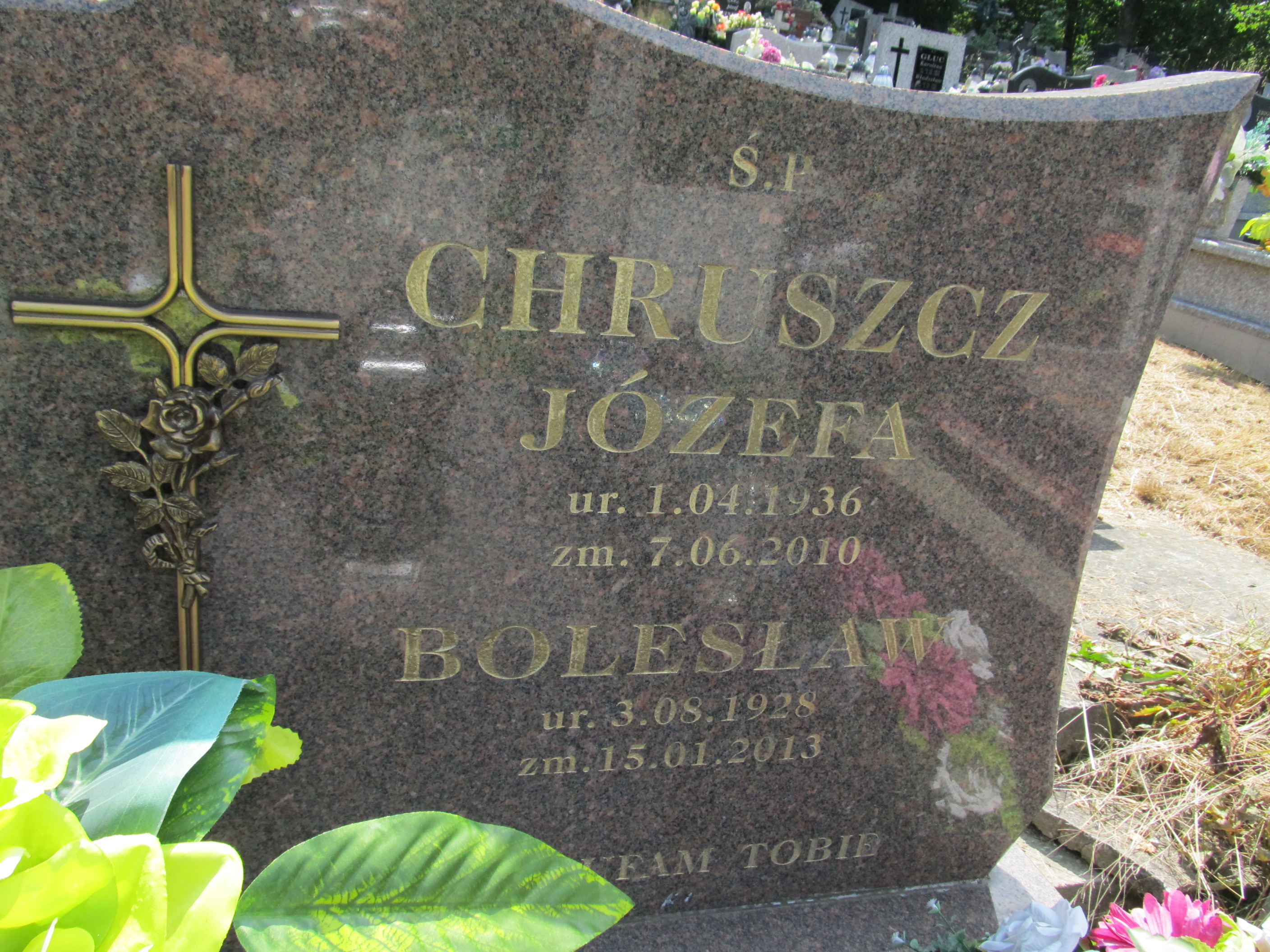 Józefa Chruszcz 1936 Zawoja - Grobonet - Wyszukiwarka osób pochowanych