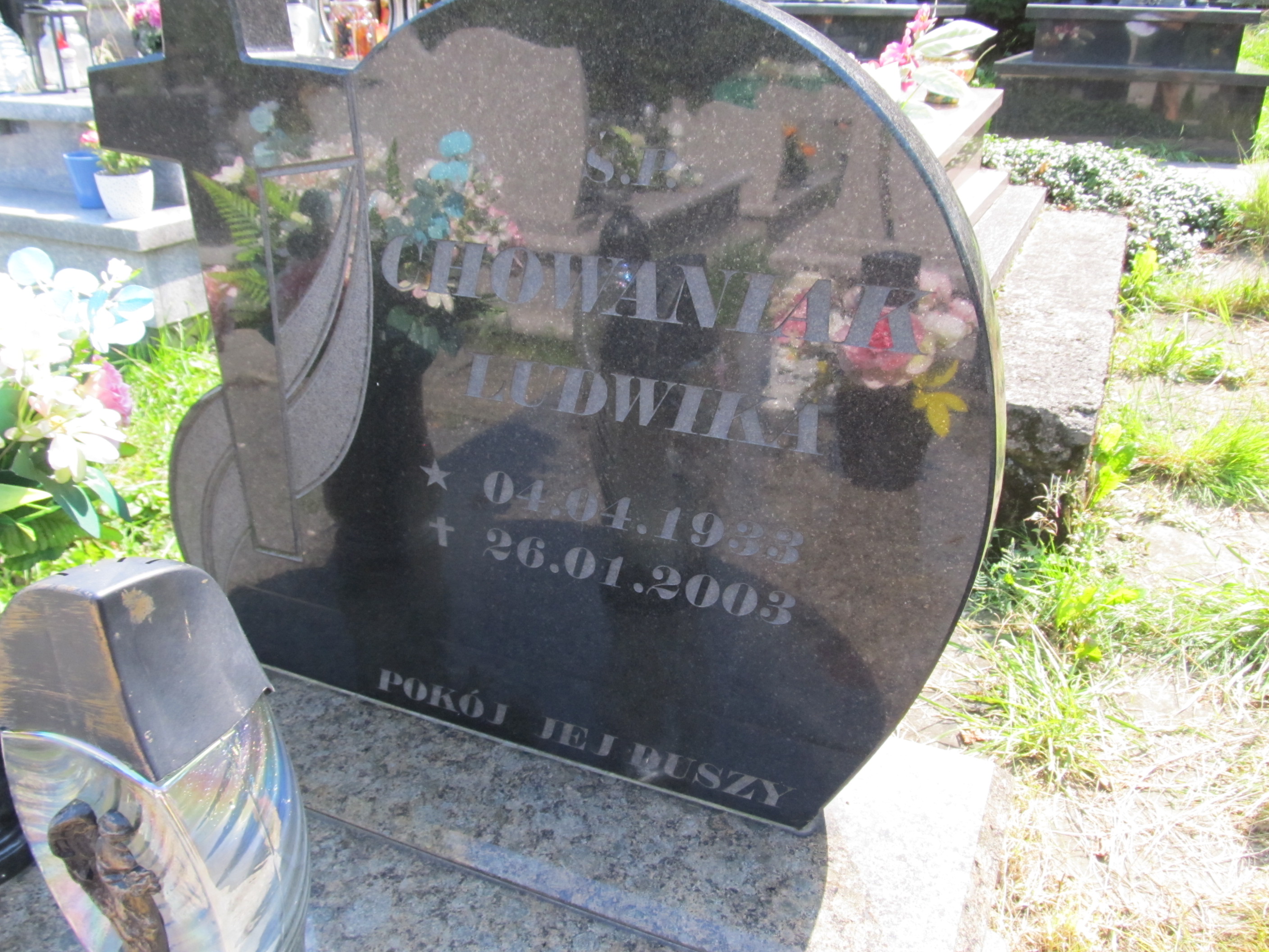 Ludwika Chowaniak 1933 Zawoja - Grobonet - Wyszukiwarka osób pochowanych